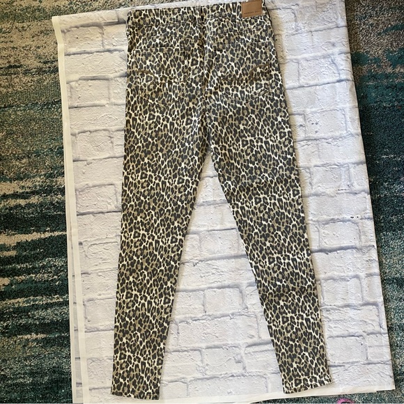American Eagle hi-rise leopard jeggings - Picture 7 of 11